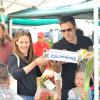 Jennifer Garner est allée faire son marché comme tous les dimanches au Farmers Market en compagnie de son mari Ben Affleck, et de leurs enfants Violet et Samuel, le 11 août 2013 à Pacific Palisades