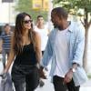 Kim Kardashian et Kanye West à New York en août 2012.