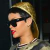 Rihanna quitte un cabinet dentaire dans le quartier de SoHo. New York, le 14 août 2013.