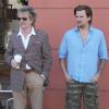 Rod et Sean Stewart à Beverly Hills, le 19 janvier 2013.