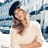 Le top model Gisele Bündchen pour H&M. Campagne publicitaire automne-hiver 2013.