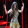 Selena Gomez lors de son concert au stade Rogers de Vancouver, le 14 août 2013.