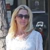 Exclusif - Jennie Garth sans maquillage dans les rues de Los Angeles, le 15 août 2013 - Au naturel, ce n'est pas la même chose