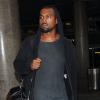 Kanye West à l'aéroport LAX de Los Angeles. Le 19 juillet 2013.