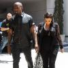 Kanye West et Kim Kardashian à Los Angeles, le 10 mai 2013.