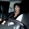 Kris Jenner arrive à l'anniversaire de sa fille Kylie Jenner à Los Angeles, le 17 août 2013.