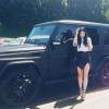 Kylie Jenner a reçu une belle grosse voiture pour ses 16 ans, le 16 août 2013.