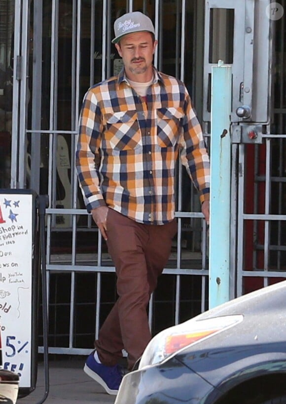 Exclusif - David Arquette se rend dans un magasin à West Hollywood, le 16 avril 2013.