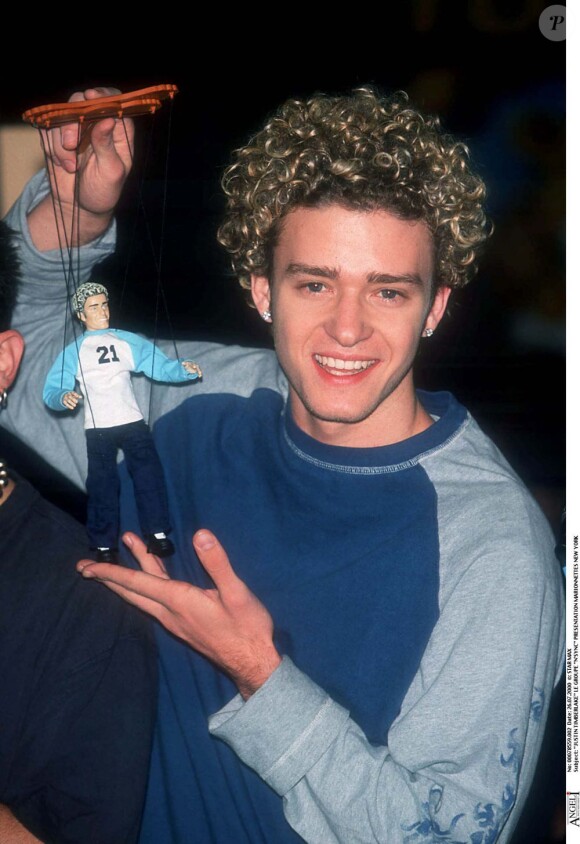 Justin Timberlake à New York, le 26 juillet 2000.