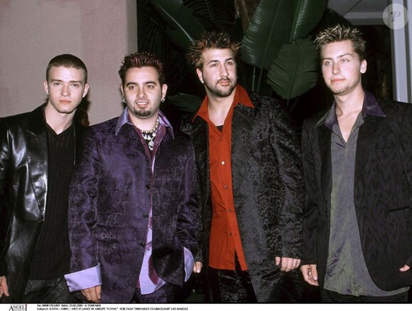 Les 'N Sync à Los Angeles, le 22 février 2001.