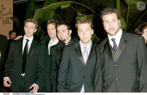 Les 'N Sync à Beverly Hills, le 28 février 2002.