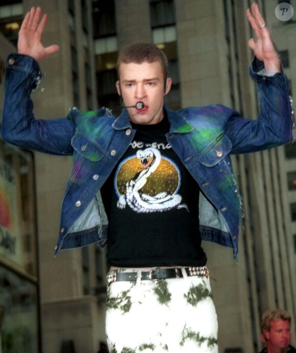 Les 'N Sync en concert à New York, le 20 août 2001.