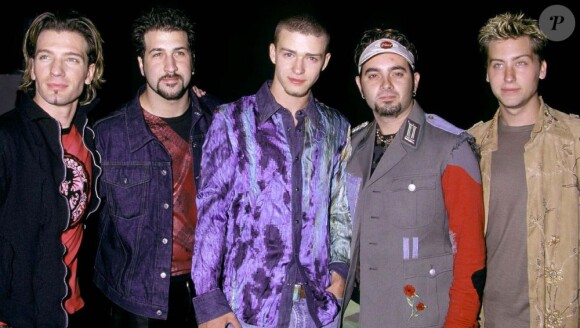 Justin Timberlake, époque 'N Sync à Los Angeles, le 24 juillet 2001.
