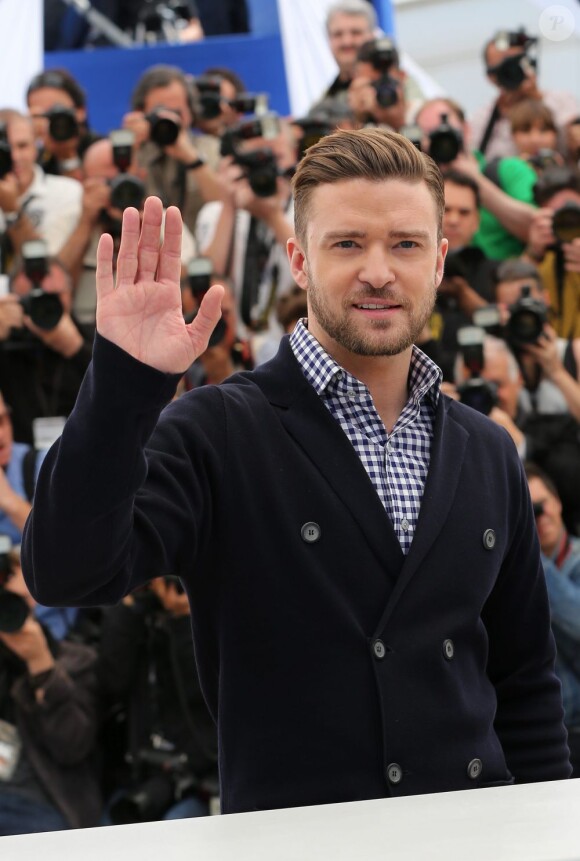 Justin Timberlake lors du 66eme festival du film de Cannes, le 19 mai 2013.