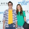 Johnny Knoxville et sa femme Naomi Nelson à la première du film Le Dernier pub avant la fin du monde (The World's End) à Los Angeles, le 21 août 2013.