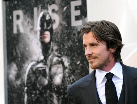 Christian Bale, dernier Batman, à New York le 16 juillet 2012.