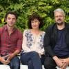 Guillaume Gouix, Anne le Ny et Sylvain Chomet, au 6e Festival du Film Francophone d'Angoulême, pour Attila Marcel, le 25 août 2013.