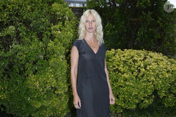 Sandrine Kiberlain au 6e Festival du Film Francophone d'Angoulême, pour Neuf mois ferme, le 25 août 2013.
