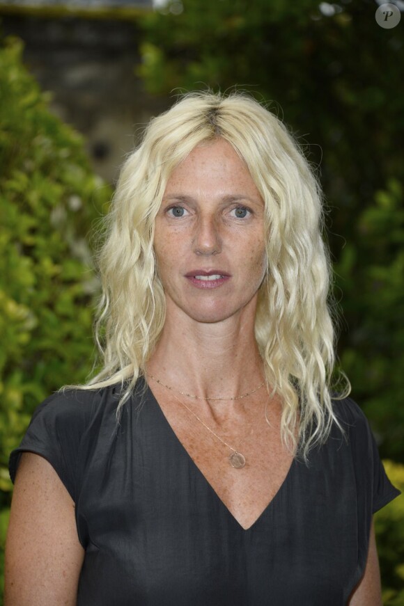 Sandrine Kiberlain au 6e Festival du Film Francophone d'Angoulême, pour Neuf mois ferme, le 25 août 2013.