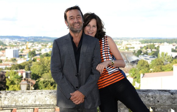Gilles Lellouche et Valérie Lemercier lors du 6e Festival du Film Francophone d'Angoulême le 26 août 2013.