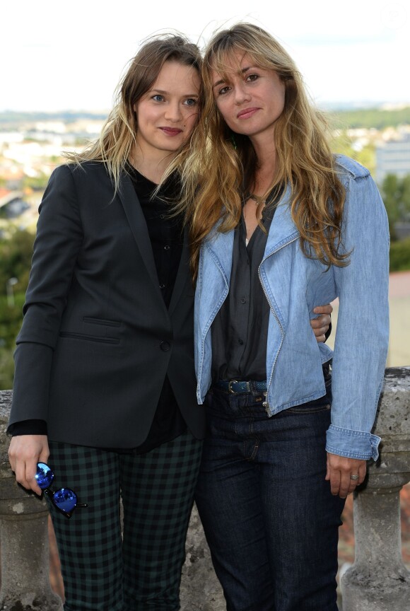 Sara Forestier et Katell Quillévéré au 6e Festival du Film Francophone d'Angoulême le 26 août 2013.
