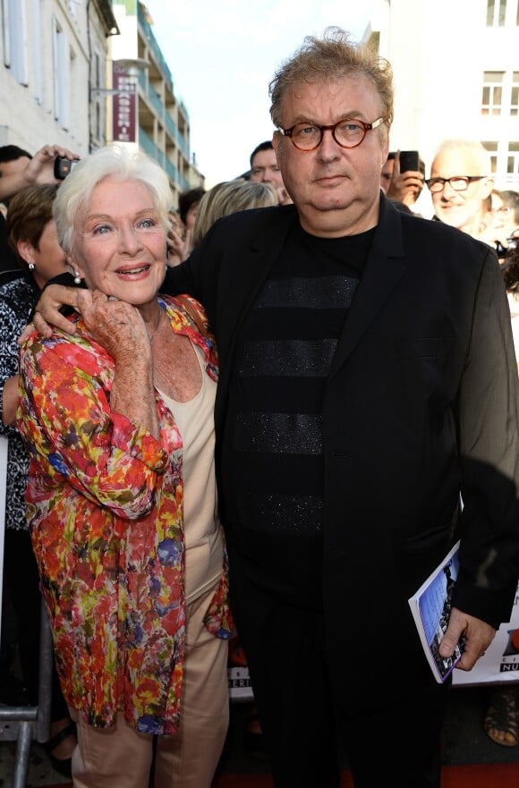 Line Renaud et Dominique Besnehard au 6e Festival du Film Francophone d'Angoulême le 26 août 2013.