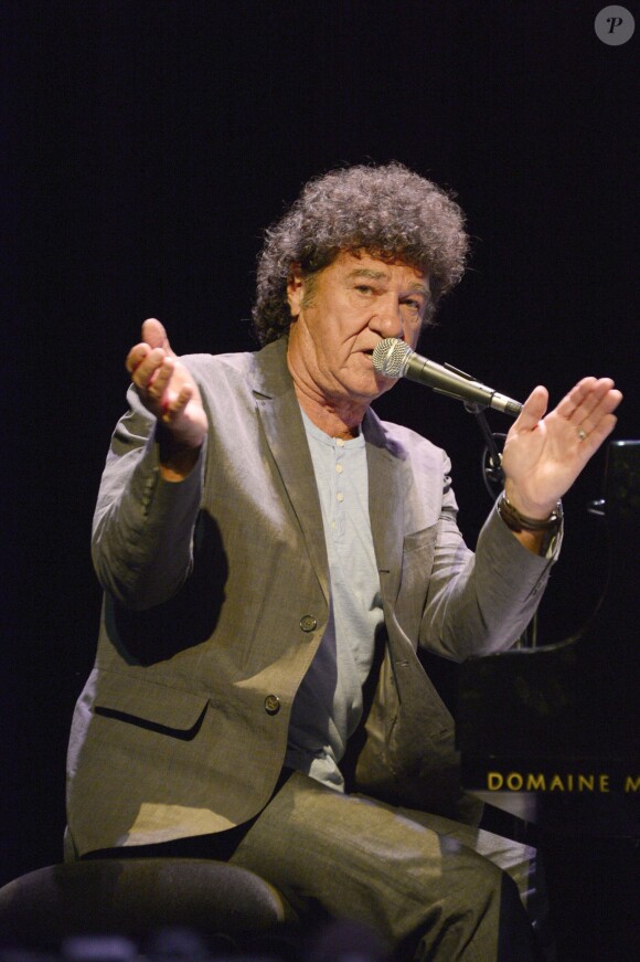 Robert Charlebois lors de la cérémonie de clôture de la 6e édition du Festival du Film Francophone d'Angoulême, le 27 août 2013.