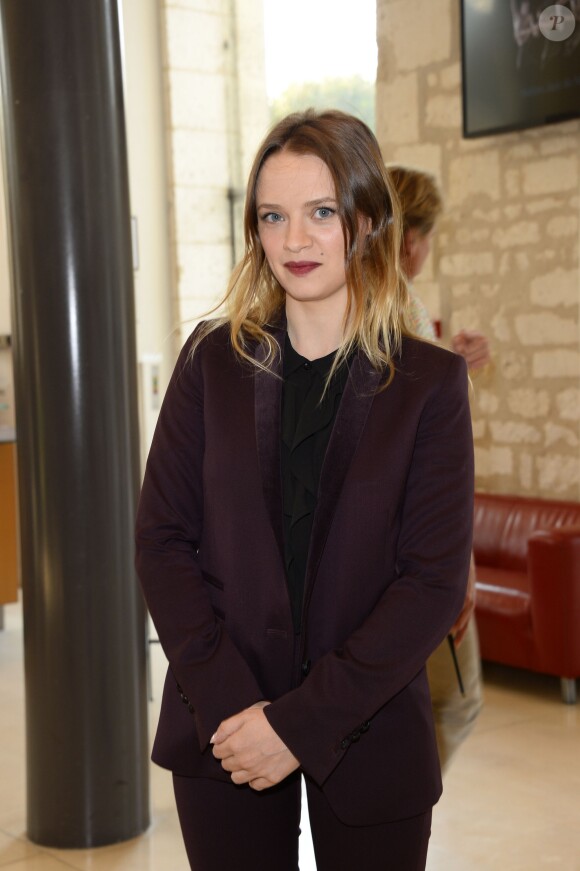 Sara Forestier lors de la cérémonie de clôture de la 6e édition du Festival du Film Francophone d'Angoulême, le 27 août 2013.