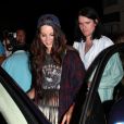 Lana Del Rey à West Hollywood avec son petit amie Barrie James O'Neill, le 26 août 2013.