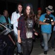 Lana Del Rey à la sortie du club "The Troubadour" à West Hollywood.