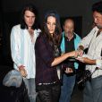 Lana Del Rey et son petit ami Barrie James O'Neill au concert de Courtney Love au  Troubadour  à West Hollywood, le 26 août 2013.