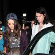 Lana Del Rey et son petit ami Barrie James O'Neill au concert de Courtney Love au  Troubadour  à West Hollywood, le 26 août 2013.