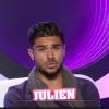 Julien dans la quotidienne de Secret Story 7 sur TF1 le mercredi 28 août 2013