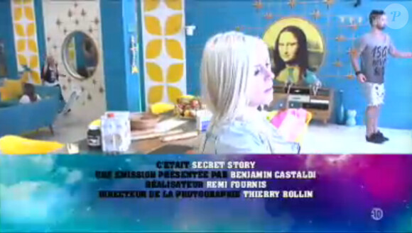 Alexia sous le choc dans la quotidienne de Secret Story 7 sur TF1 le mercredi 28 août 2013