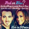 Kevin Jonas et sa femme Danielle ont posté un décompte avant de révéler le sexe de leur enfant, le 29 août 2013.