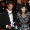 Madonna, Brahim Zaibat - Soiree "'Punk: Chaos to Couture' Costume Institute Benefit Met Gala" a New York le 6 mai 2013. '