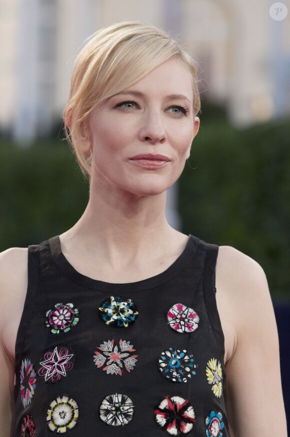 Cate Blanchett divine lors de la première du film "Blue Jasmine" et Hommage à Cate Blanchett au 39e Festival du cinéma américain de Deauville, le 31 août 2013.