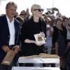 Cate Blanchett à l'inauguration sur les planches de Deauville, le 31 août 2013.