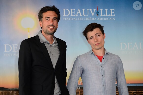 Alexandre Moors et Rfi Porto au photocall de Blue Caprice à Deauville, le 31 août 2013.