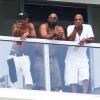 Shemar Moore et ses amis à Miami, le 31 août 2013.