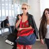 Ireland Baldwin arrive à l'aéroport de Los Angeles, le 14 juin 2013.