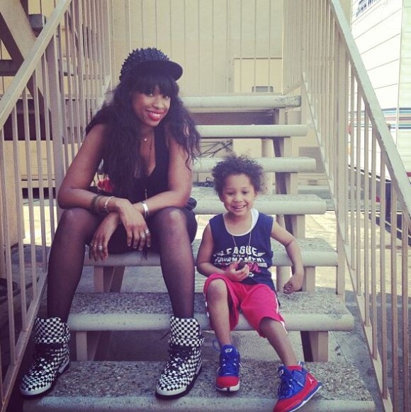 Jennifer Hudson et son fils David. Le 1er juin 2013, Instagram.