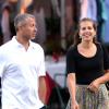 Roman Abramovitch et sa compagne Dasha Zhukova en vacances à Portofino en Italie le 2 septembre 2013.