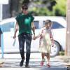 L'actrice Jennifer Garner emmène sa fille Violet à l'école pour la rentrée scolaire à Santa Monica, le 3 septembre 2013.