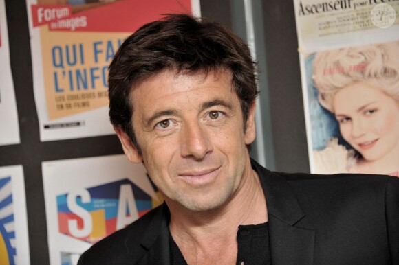 Patrick Bruel lors de l'inauguration de l'expo photo - dont il est le parrain - Stars parmi les stars organisée par le Studio Harcourt et le Forum des Halles au profit de l'association Les Toiles Enchantées, le 19 septembre 2013 à Paris.