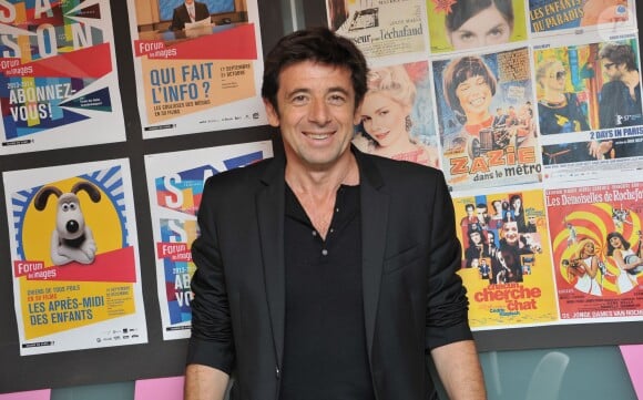 Patrick Bruel lors de l'inauguration de l'expo photo - dont il est le parrain - Stars parmi les stars organisée par le Studio Harcourt et le Forum des Halles au profit de l'association Les Toiles Enchantées, le 19 septembre 2013 à Paris.