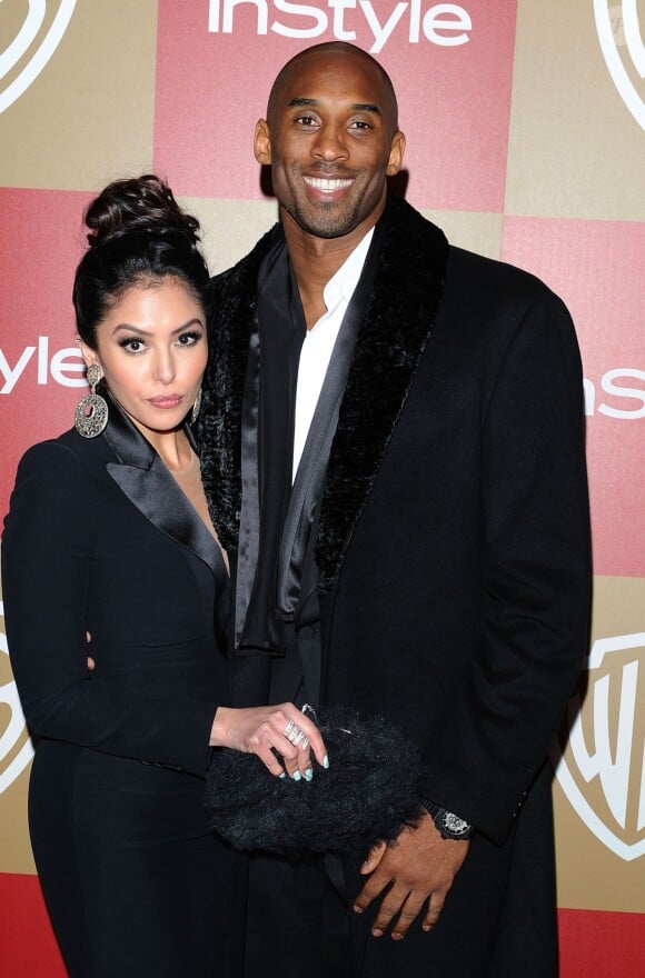 Kobe Bryant et sa femme Vanessa à Los Angeles, le 13 janvier 2013.