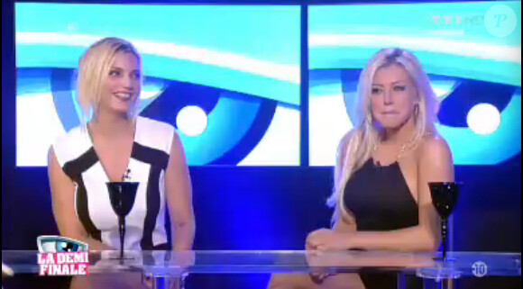 Nadège et Stéphanie dans l'hebdo de Secret Story 7 le vendredi 6 septembre 2013 sur TF1