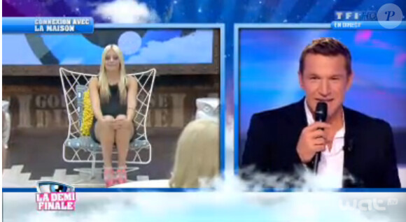 Alexia révèle son secret en direct dans l'hebdo de Secret Story 7 le vendredi 6 septembre 2013 sur TF1