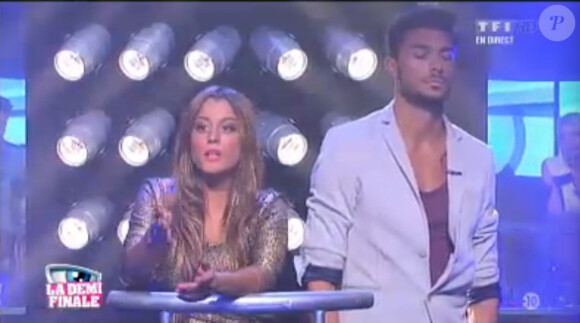 Anais et Julien passent devant le conseil des anciens dans l'hebdo de Secret Story 7 le vendredi 6 septembre 2013 sur TF1